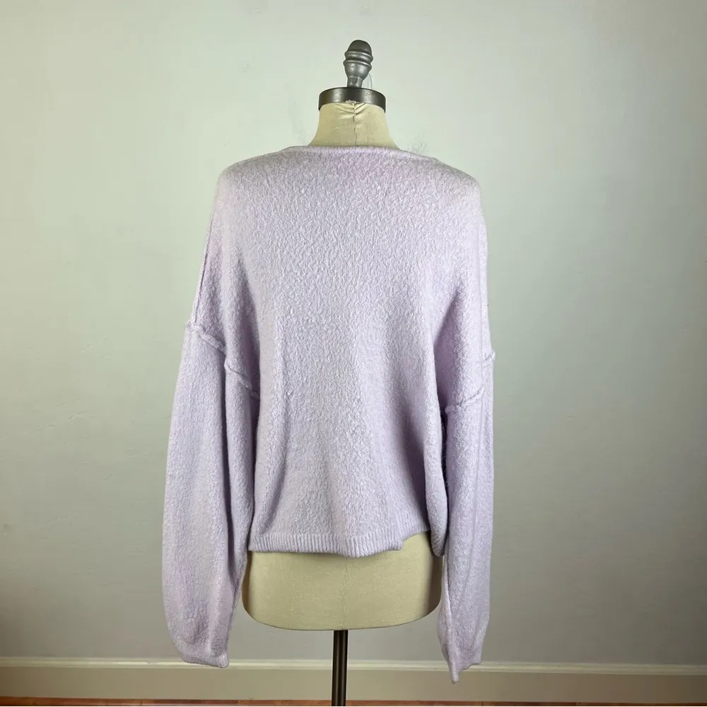 Free People Sweater Weather Pullover in Lilac - Image 7