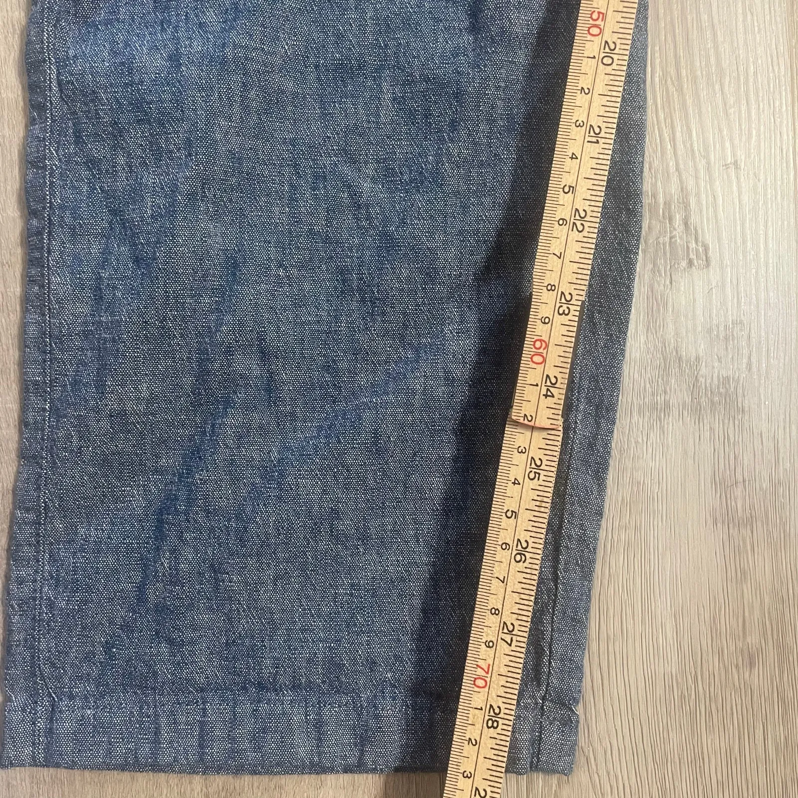 Old Navy Slim Built-In Flex Linen-Blend Interior Drawstring Pants size L - Image 14