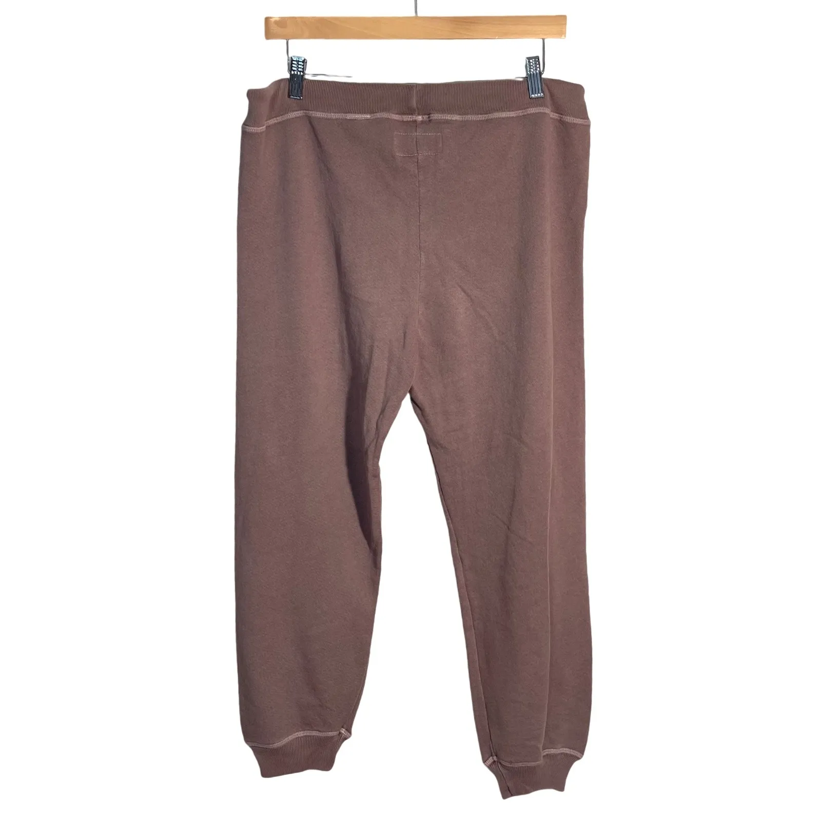 The Great Sweatpants Women Size 2 Medium Drawstring Waist Cotton Joggers Quartz Purple - Image 5