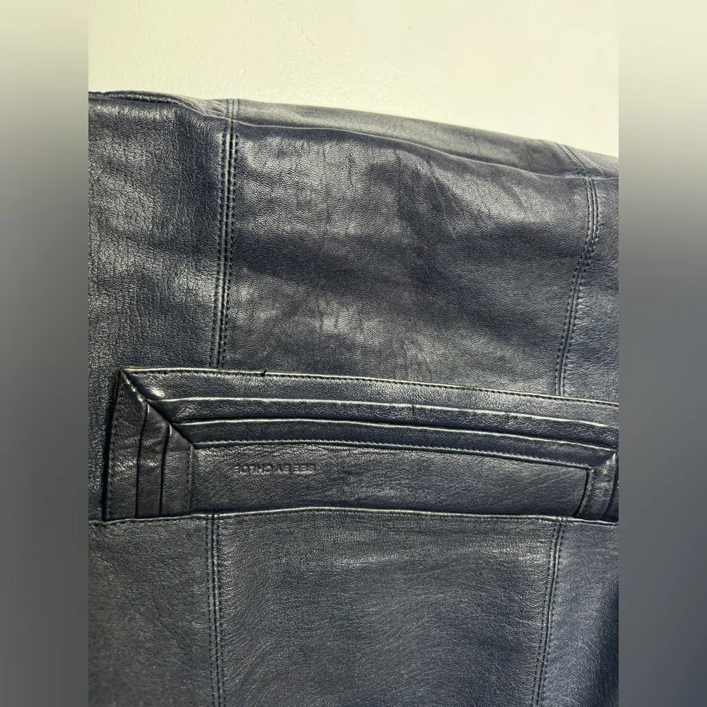 See By Chloe  Navy Blue Leather Tote Bag‎ CP - Image 3