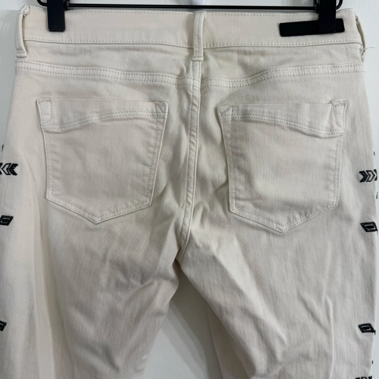 Express Mia Mid Rise Denim Legging Jeans Pants Skinny Size 2 - Image 5