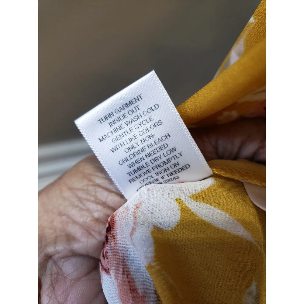 Women's Soho Jeans M Yellow Floral V - Image 10