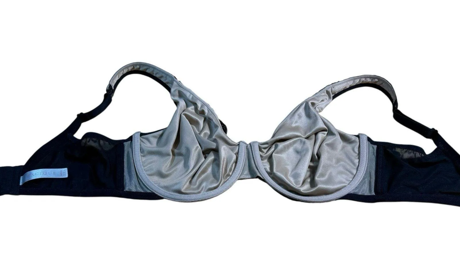 Cacique Bra 38DDD Modern Lace Covered Unlined Full Coverage Underwire Sexy - Image 6