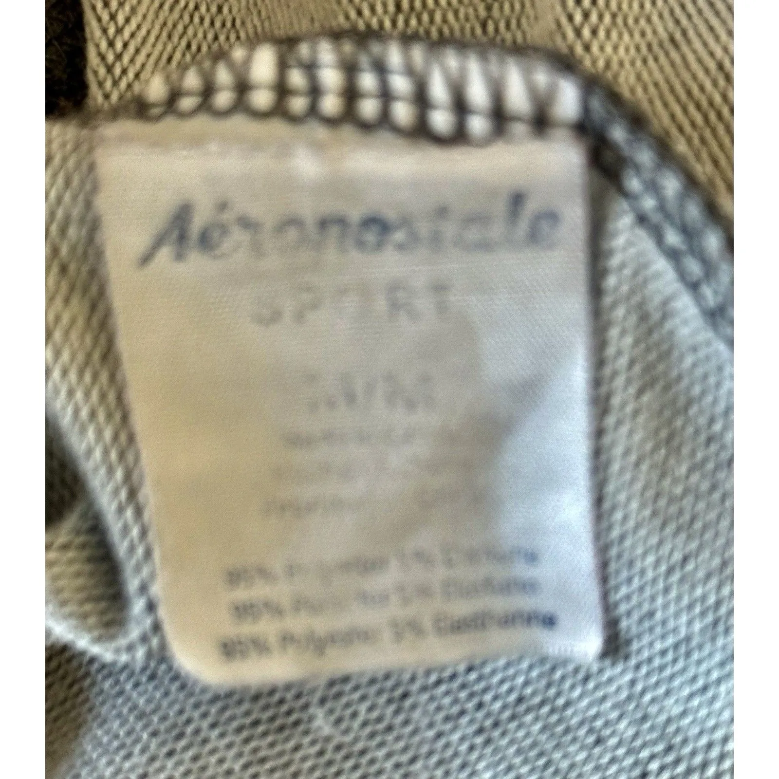 Y2K Aeropostale Sport Gray Flared Sweatpants Women Size Medium Drawstring - Image 5