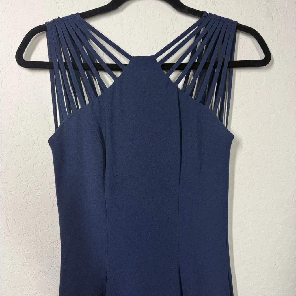 Dress The Population Harlow Strappy Gown Size Small - Image 4