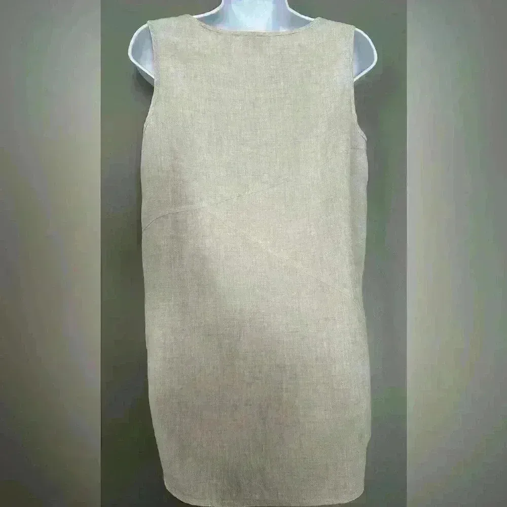 Cynthia Rowley 100% Linen Women Tunic Top (M11) - Image 3