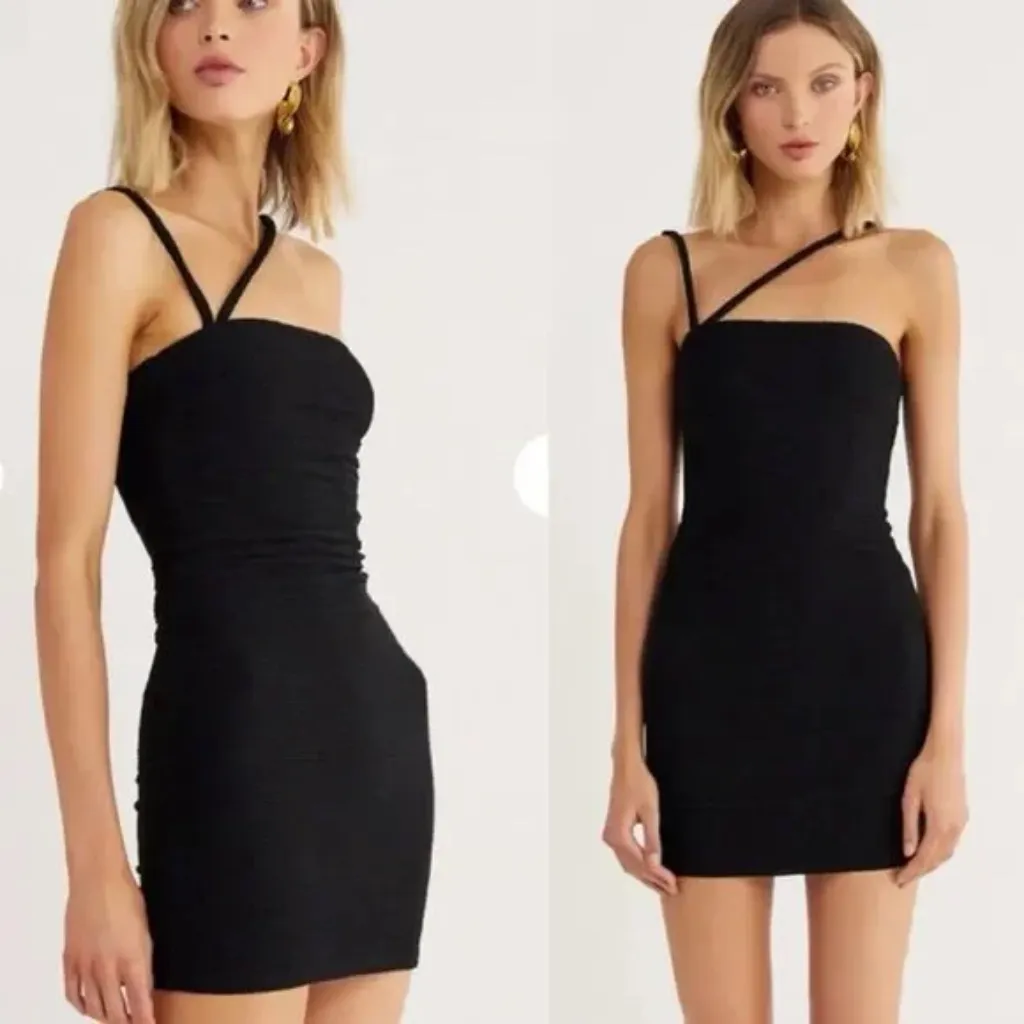 Rumer Penelope Mini Dress Size L‎ Black Size L - Image 11