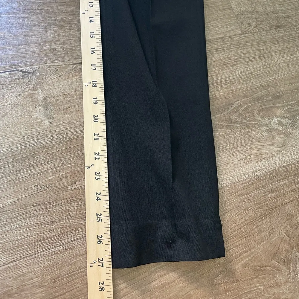 Banana Republic Sloan Fit Crop Dress Pants Black Stretch Women’s Size 10 - Image 5