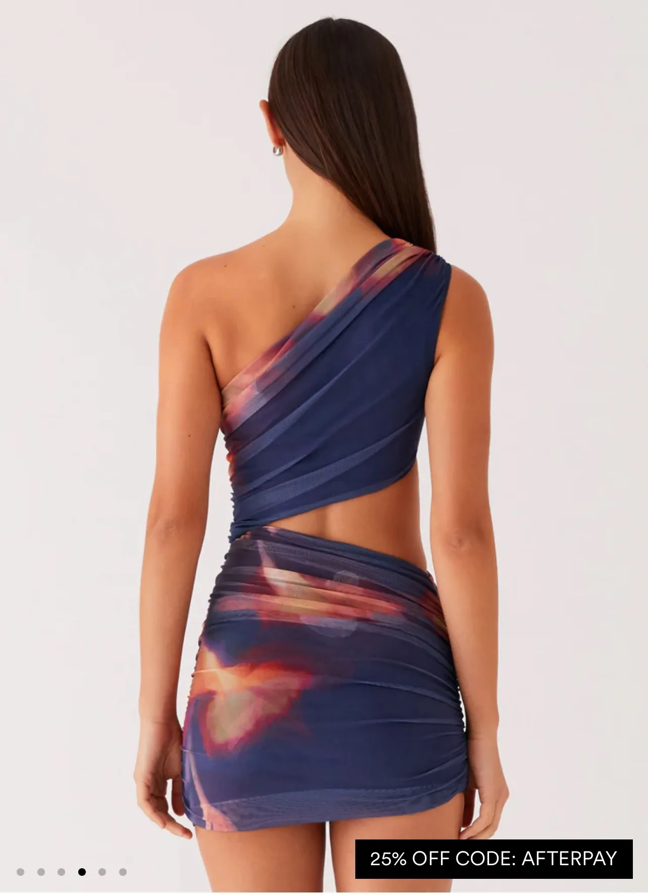 Pepper mayo Addie Mini Dress - Midnight Bloom - Image 3