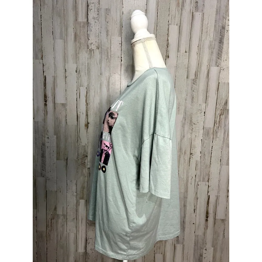 Taylor Swift The Eras‎ Tour Teal Graphic T - Image 5