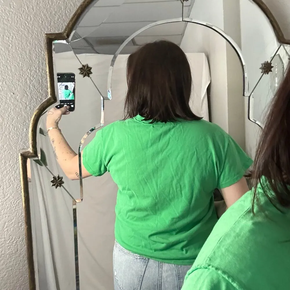 Daydreamer Venice Beach Short Sleeve Graphic Tee Green Size Medium - Image 5