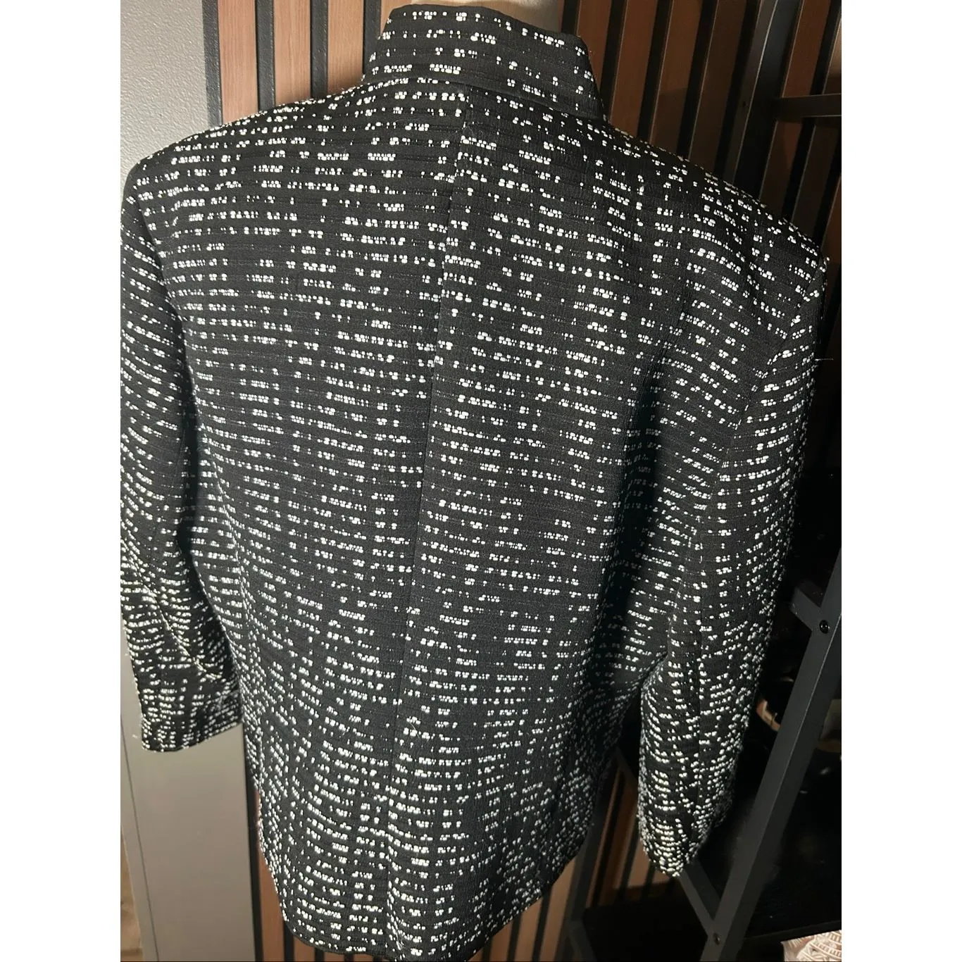 Nine West black and white blazer size 14 work blazer work attire - Image 3