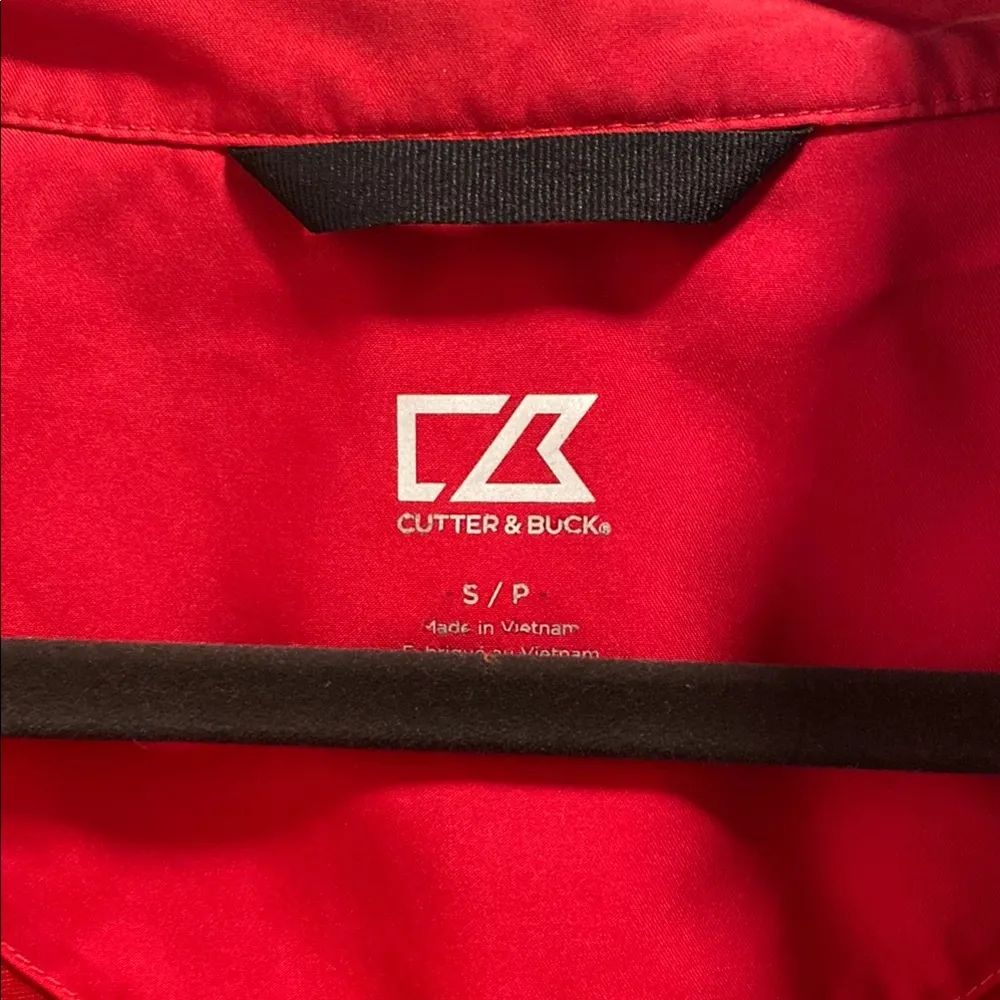 Red Cutter & Buck Jacket with Alabama Logo - Image 2