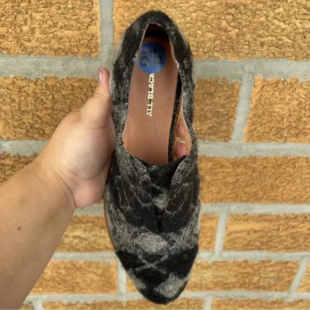 All black the label shoes size 6.5 Gray - Image 9