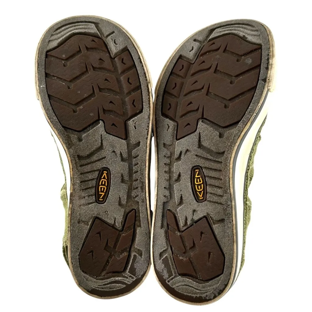 Keen Green Coronado Vulcanized Canvas Fisherman Sandal Hiking Shoes Size 6.5 - Image 8