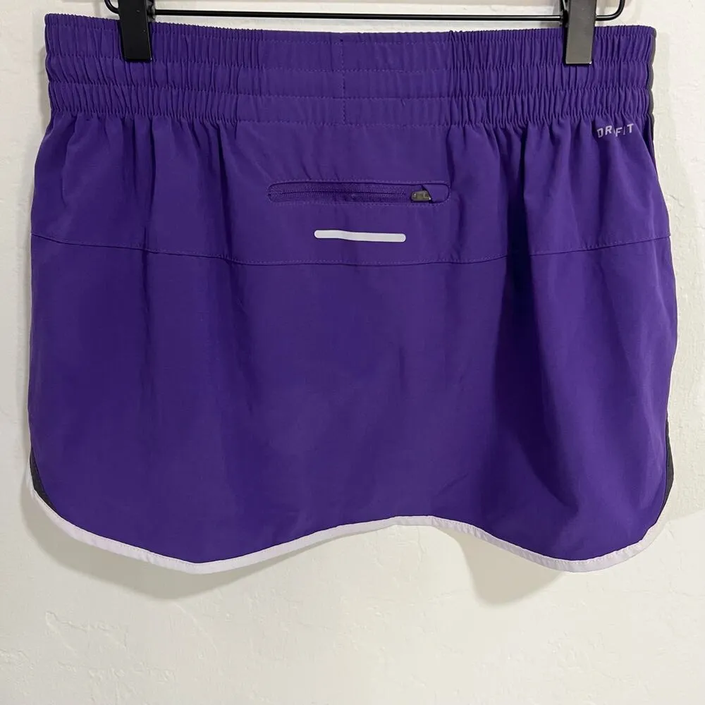 Nike Dri Fit Purple Tennis Skirt Size Large Women’s - Image 6