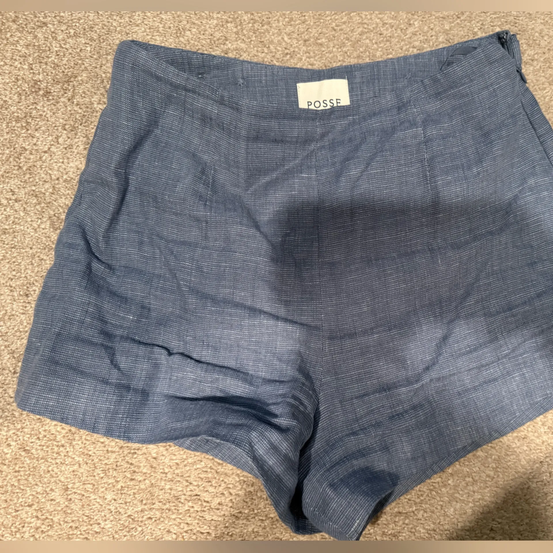 POSSE Thea Shorts Blue Size XS - Image 4