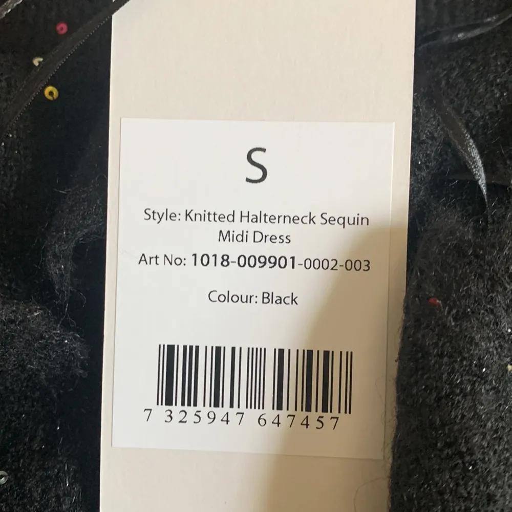 Na-kd knitted halter neck sequin midi dress - Image 6