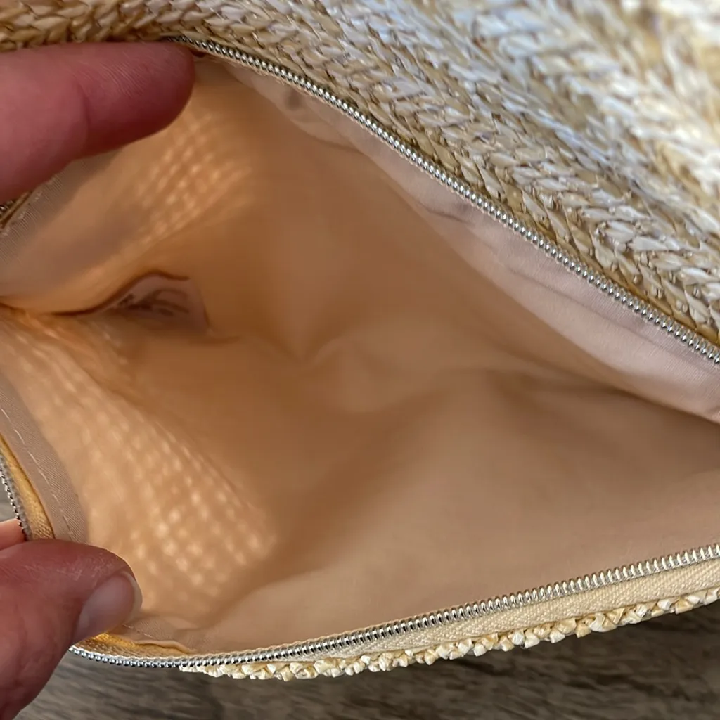 Christian Dior Novelty Clutch Pouch with faux pearl crossbody strap - Image 4