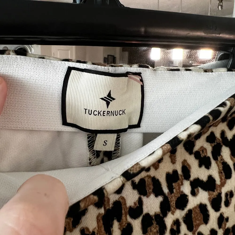 B137 Tuckernuck Ashford Pull On Pants Size Small Color Cream Brown - Image 3