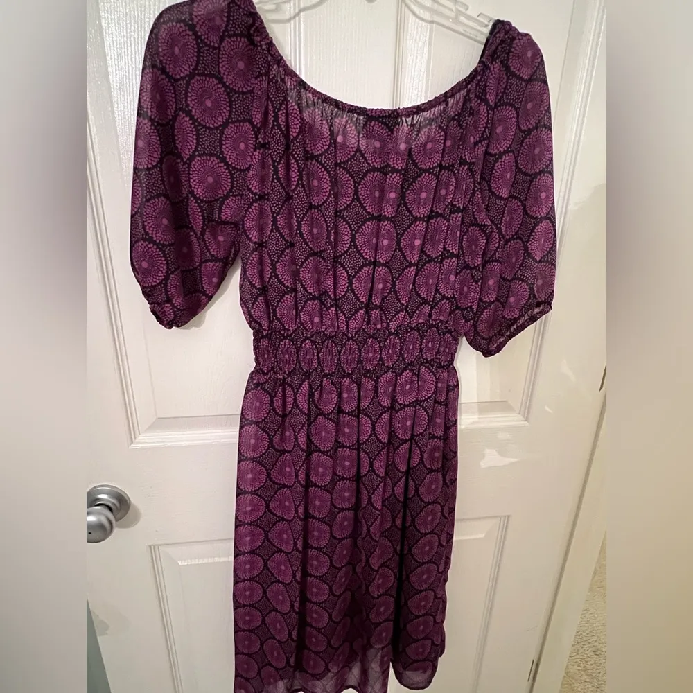 Massimo Purple Dress Size Small - Image 5