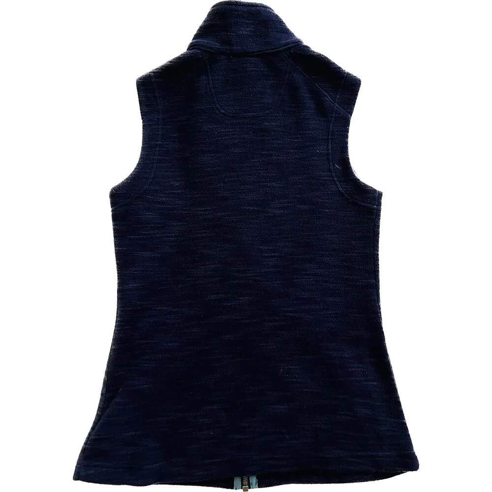 ExOfficio XS Callaluna Fleece Vest Purple Spacedye Women's Jacket - Image 2