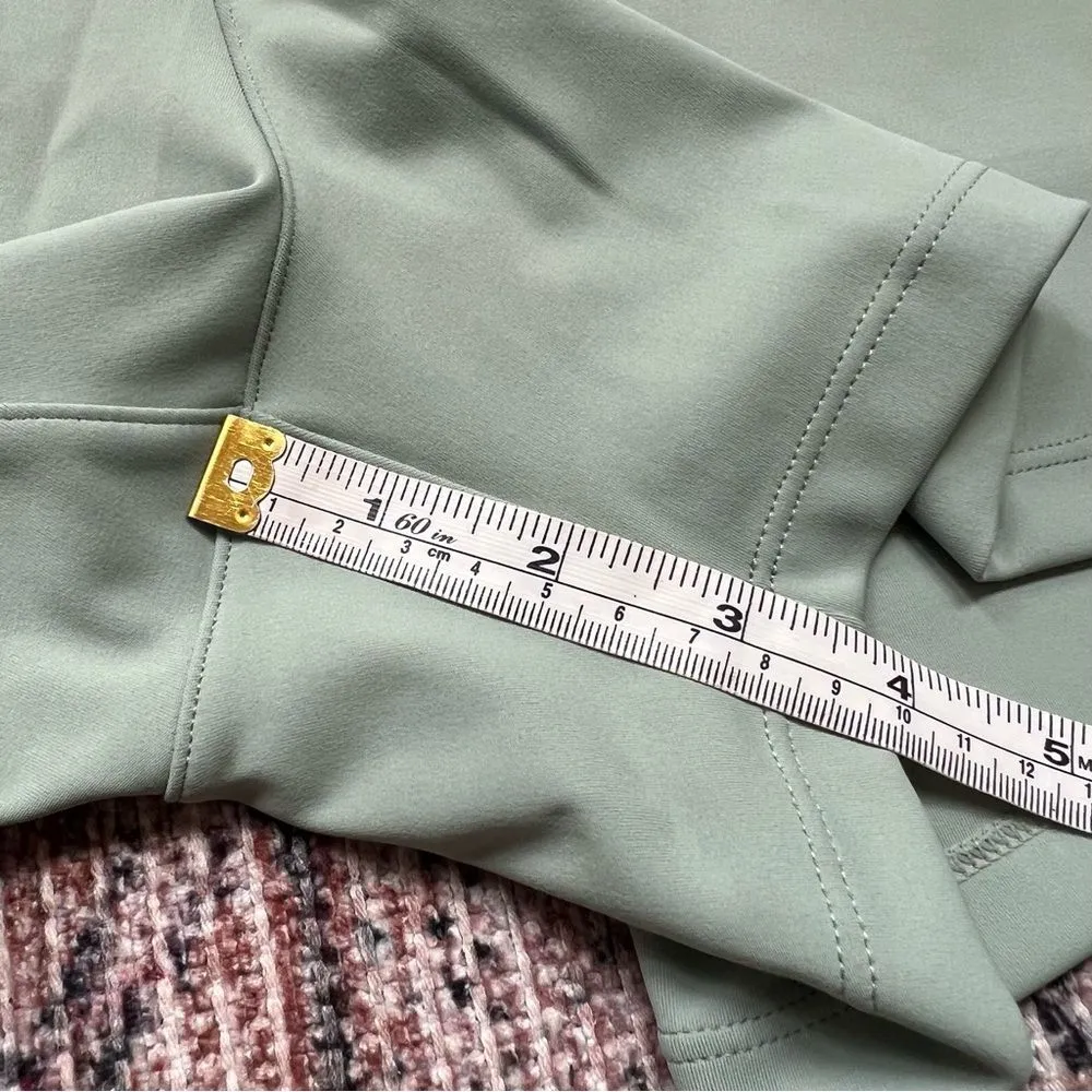 ZYIA Active NWY Muted Moss Club Shorts Size XXL Green Athletic Shorts NEW - Image 7