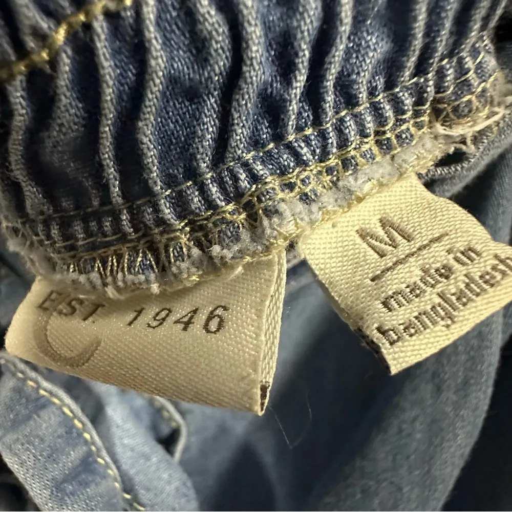 Cato Est 1946 Wide Leg Paperbag Pull On 2 Pocket Jeans Tie Belt Womens Medium - Image 12