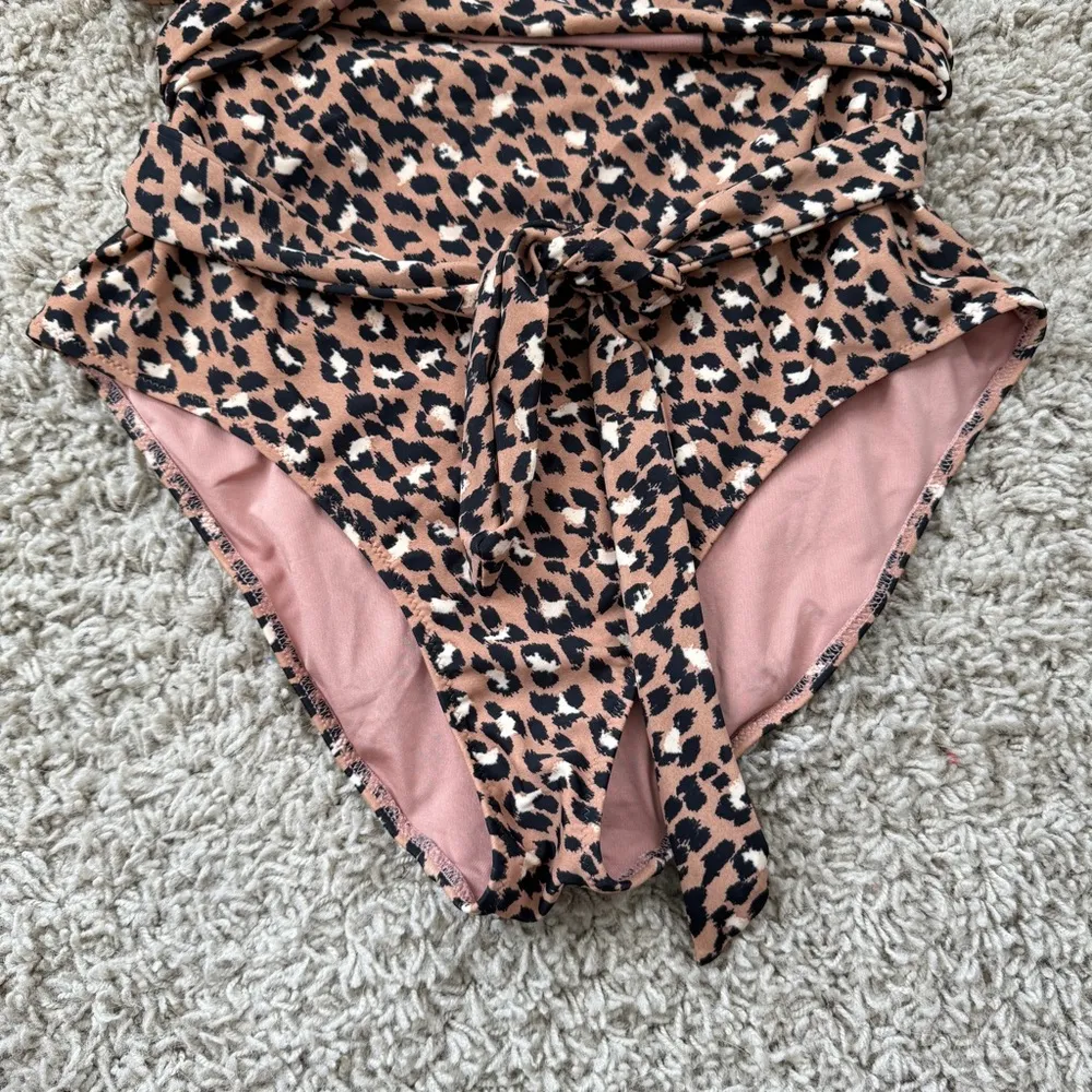 Aerie Leopard Full Coverage One Piece Swimsuit - Image 7