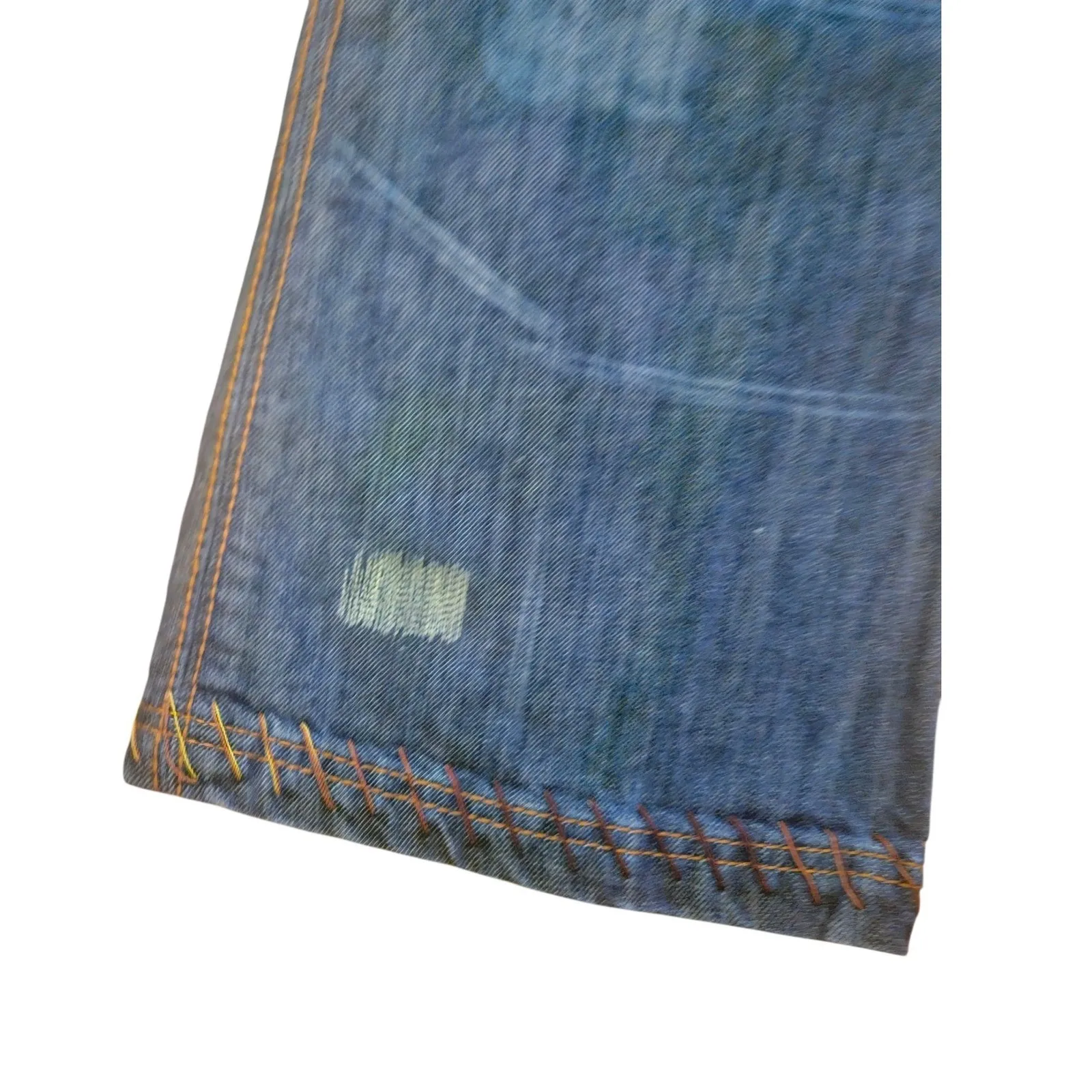 Antik Denim Women's Flare Jeans Size 29 Rainbow Embellished Pockets - Image 4