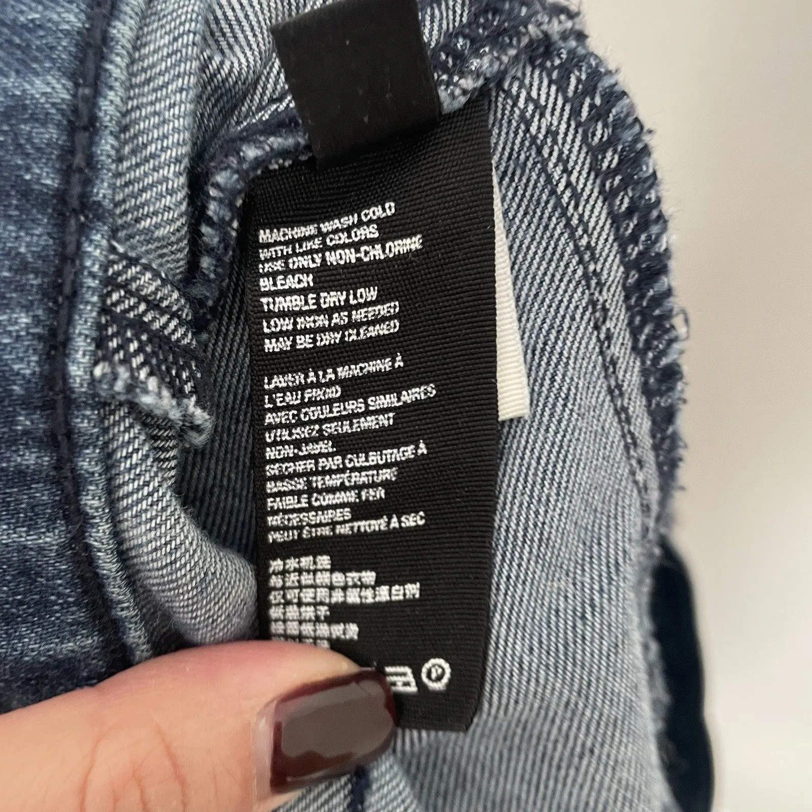 Free People Size 29 Eva High Rise Lace Up Tie Boot Cut Jeans We the Free - Image 7