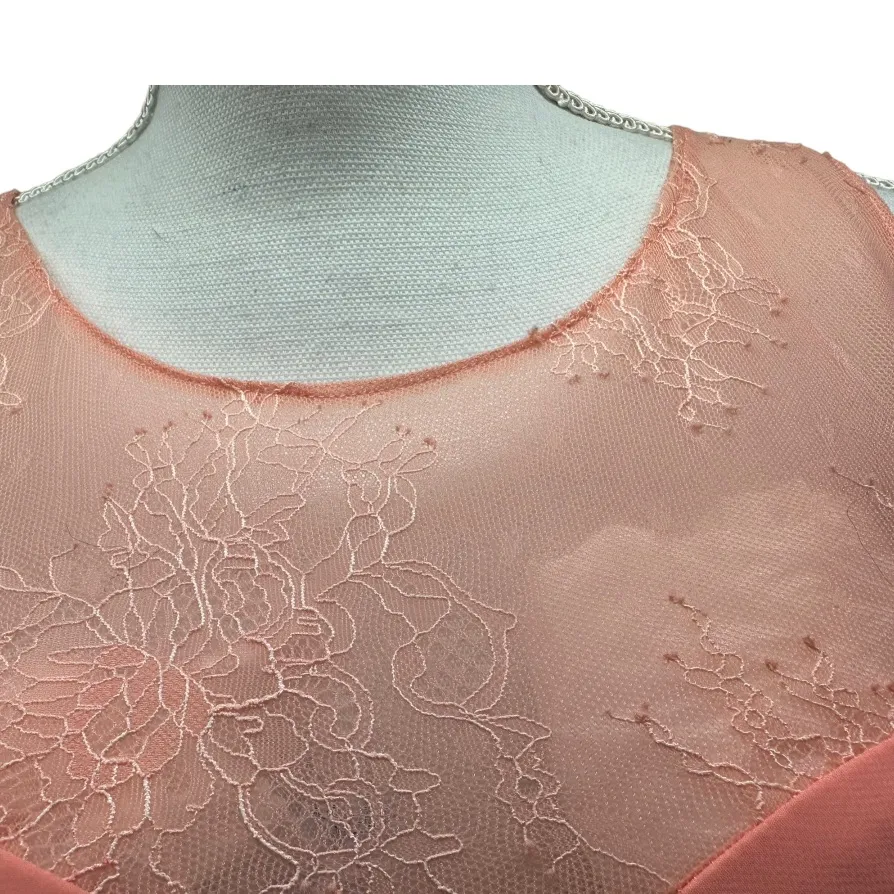 Azazie Peach /‎ Watermelon Color Prom Formal Event Dress - Image 5