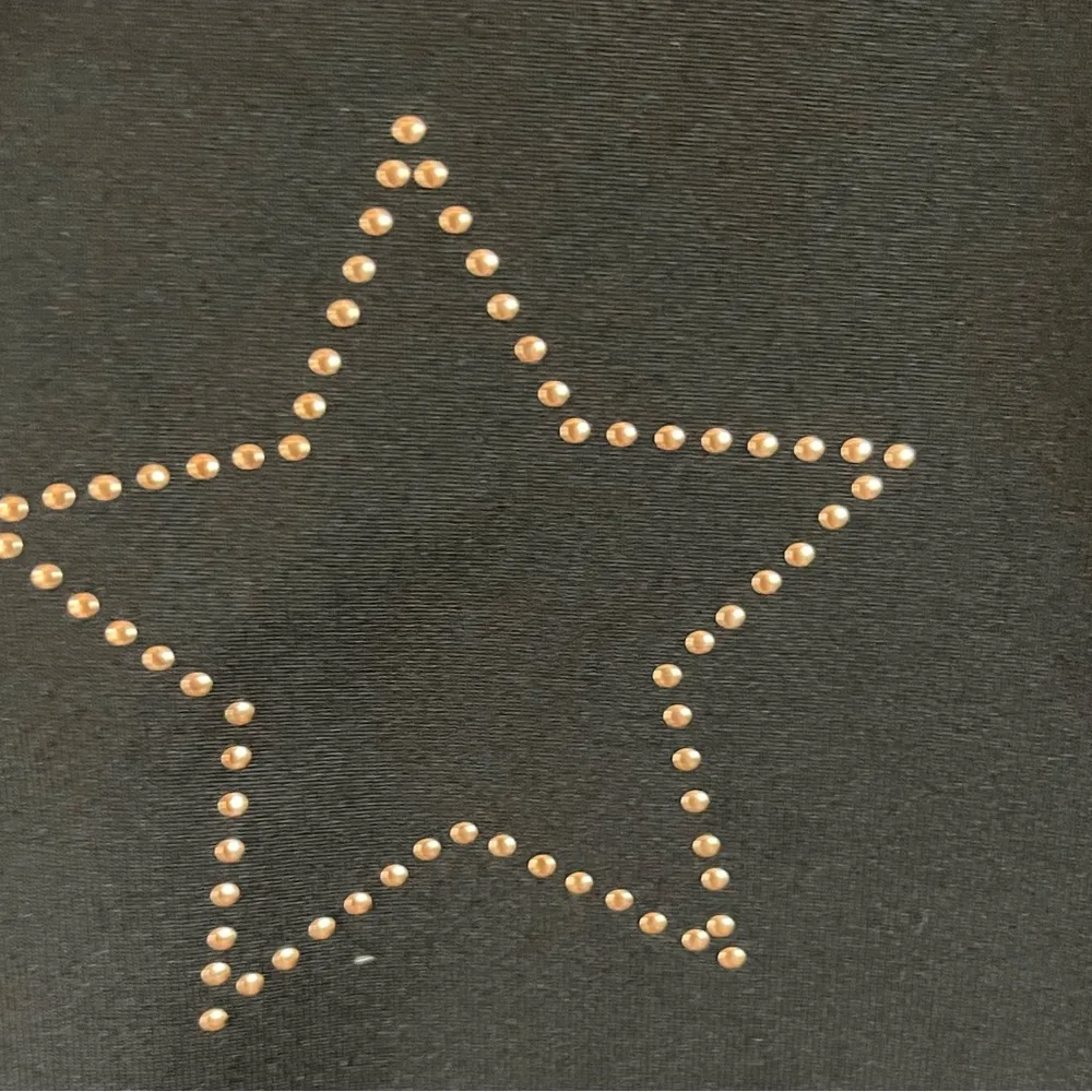 Calvin Klein Performance leggings  black with star embellishment Sz M - Image 3