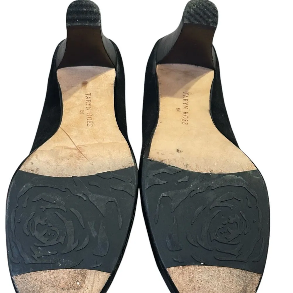 Taryn Rose Heels Black Patent Leather Size 8 - Image 5