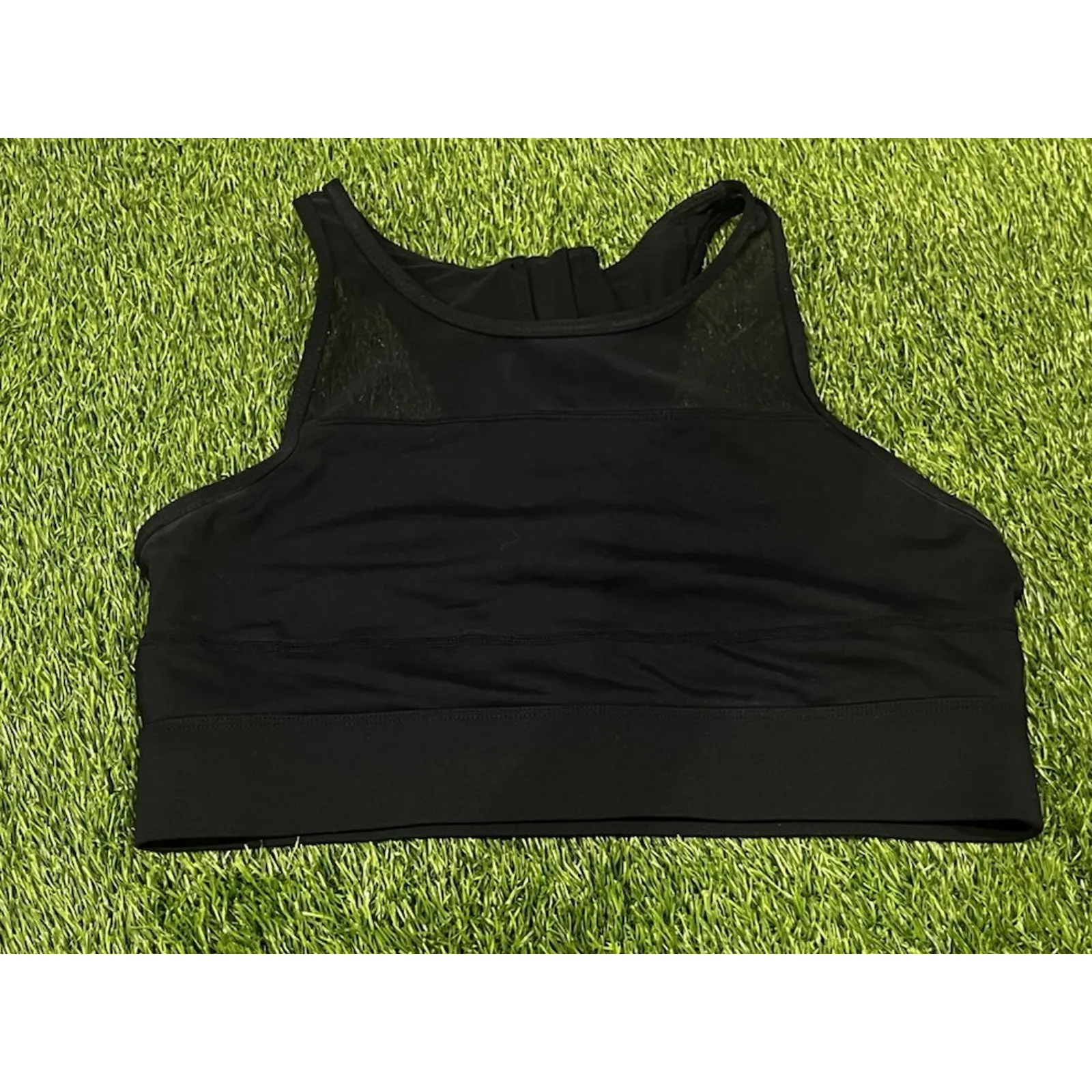 Zyia Lot Of 4 Sports BrasHigh Impact Racerback Black SZ Small - Image 13