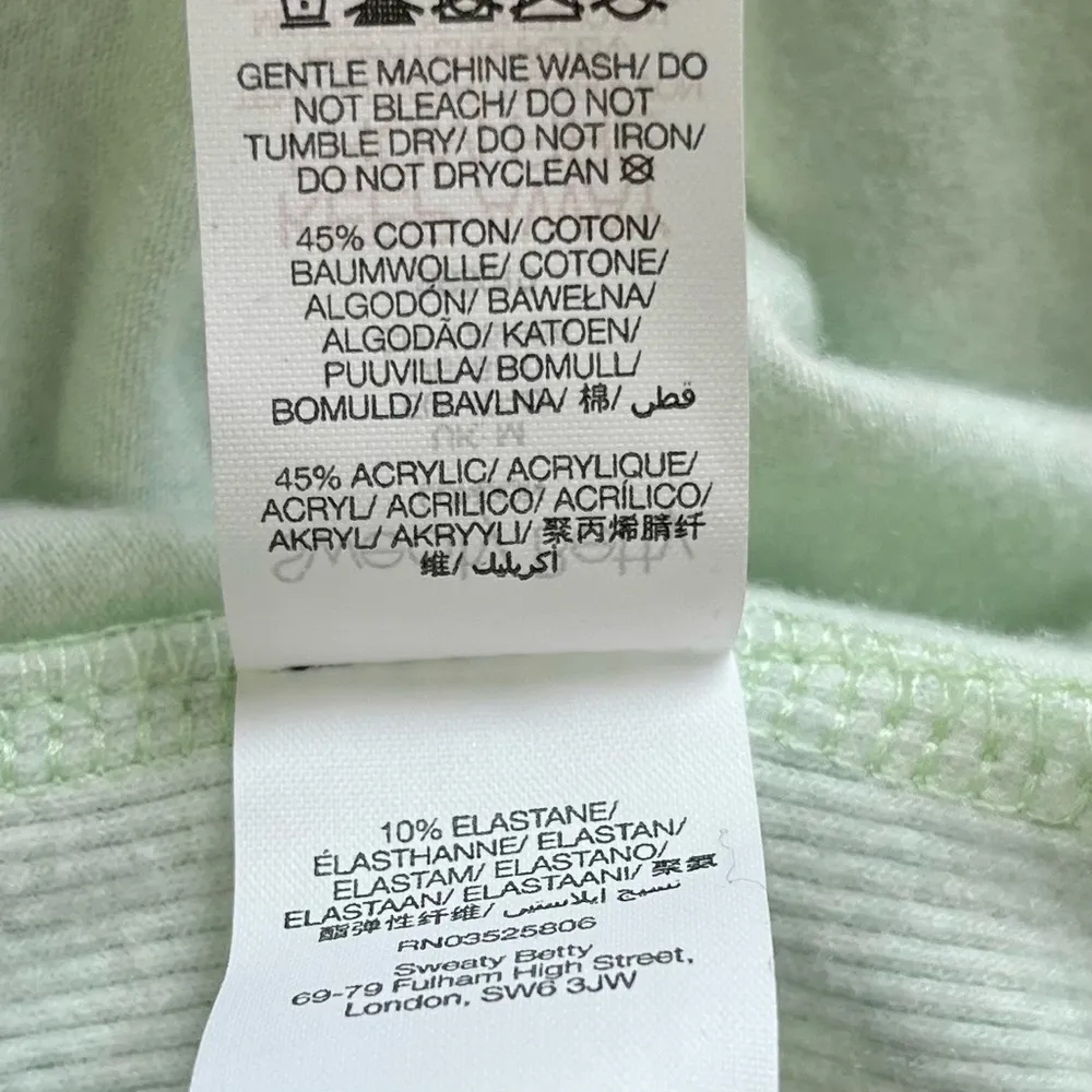 Harmonise Luxe Fleece Sweatshirt in Glacier Green Medium - Image 15