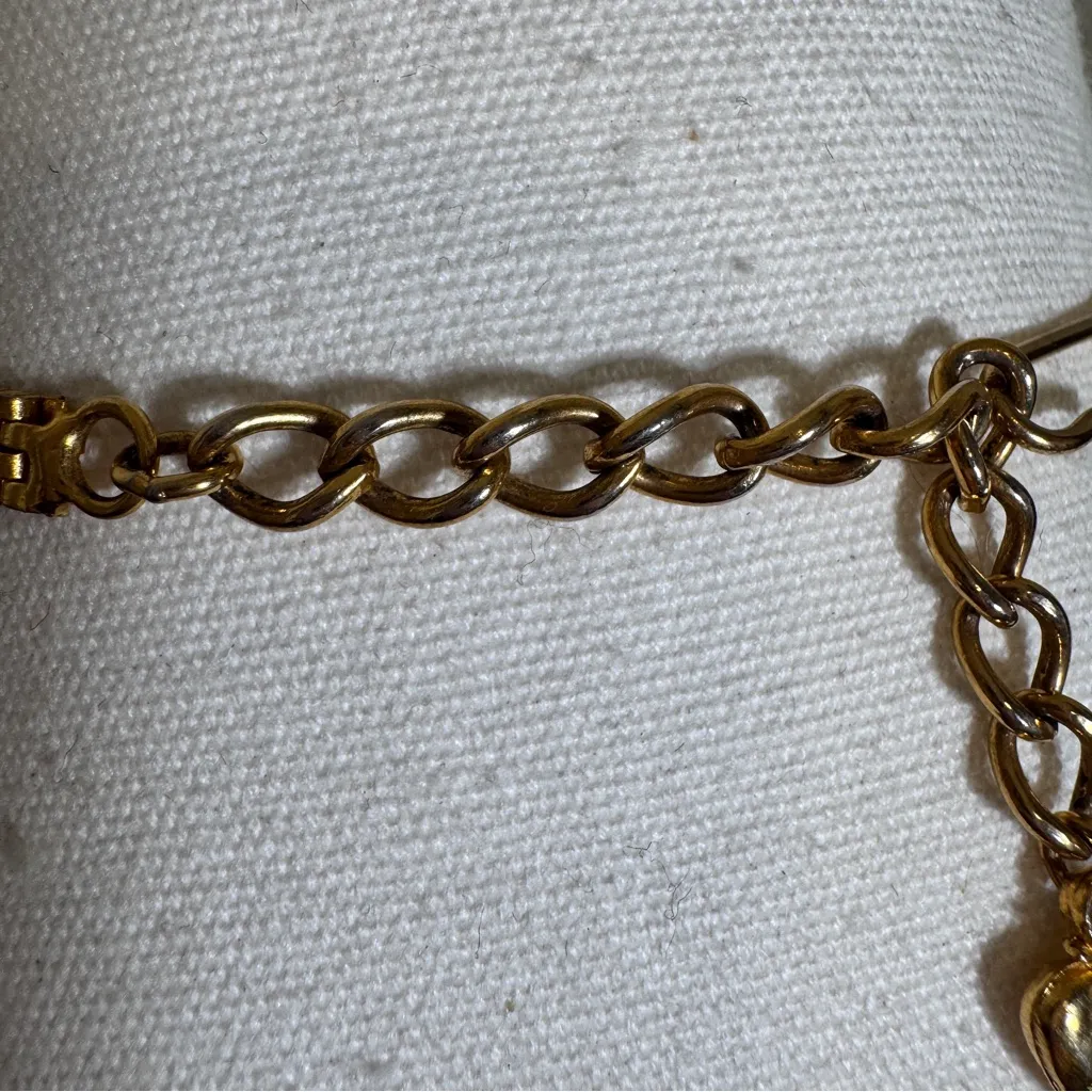 Vintage Fredrick Mosell Gold Tone Collar Necklace Estate Jewelry Classic Rare - Image 6