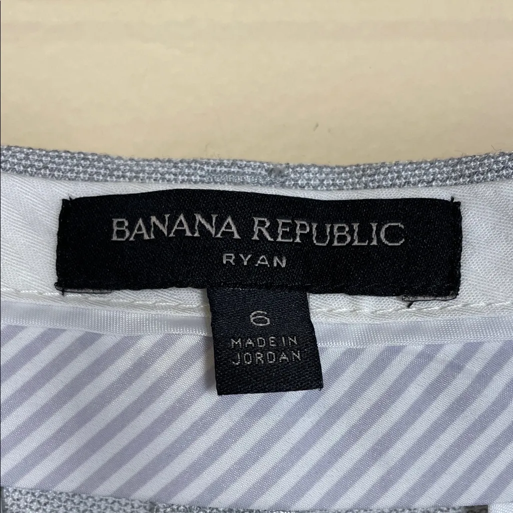 Banana Republic Women’s Ryan Gray Office Business Work Trouser Pants - Image 8