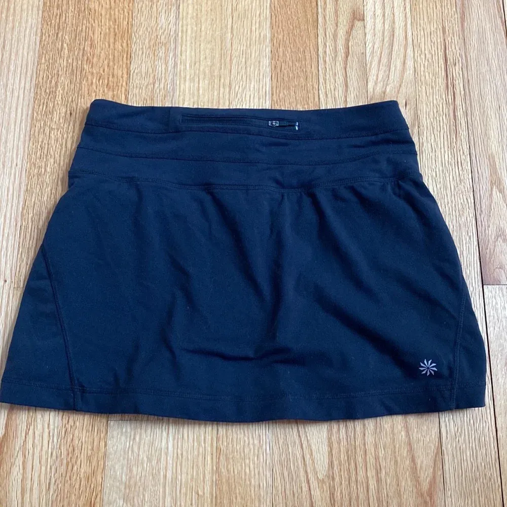 Athleta Black Relay Skort‎ Athletic Skort Reflective Tennis Pickleball Pickle - Image 5