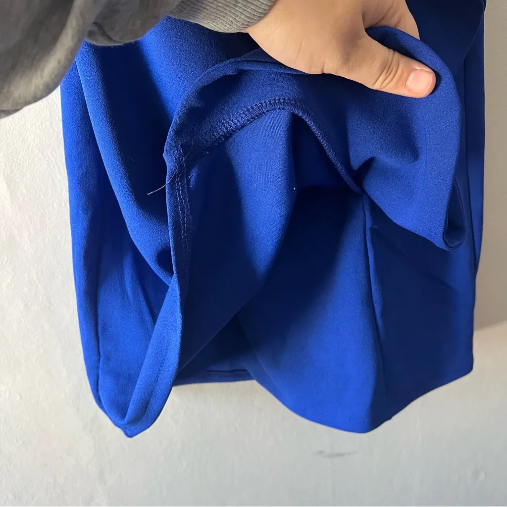 Hello Molly Cobalt Blue Backstage Passes Mini Dress Size 2 - Image 4