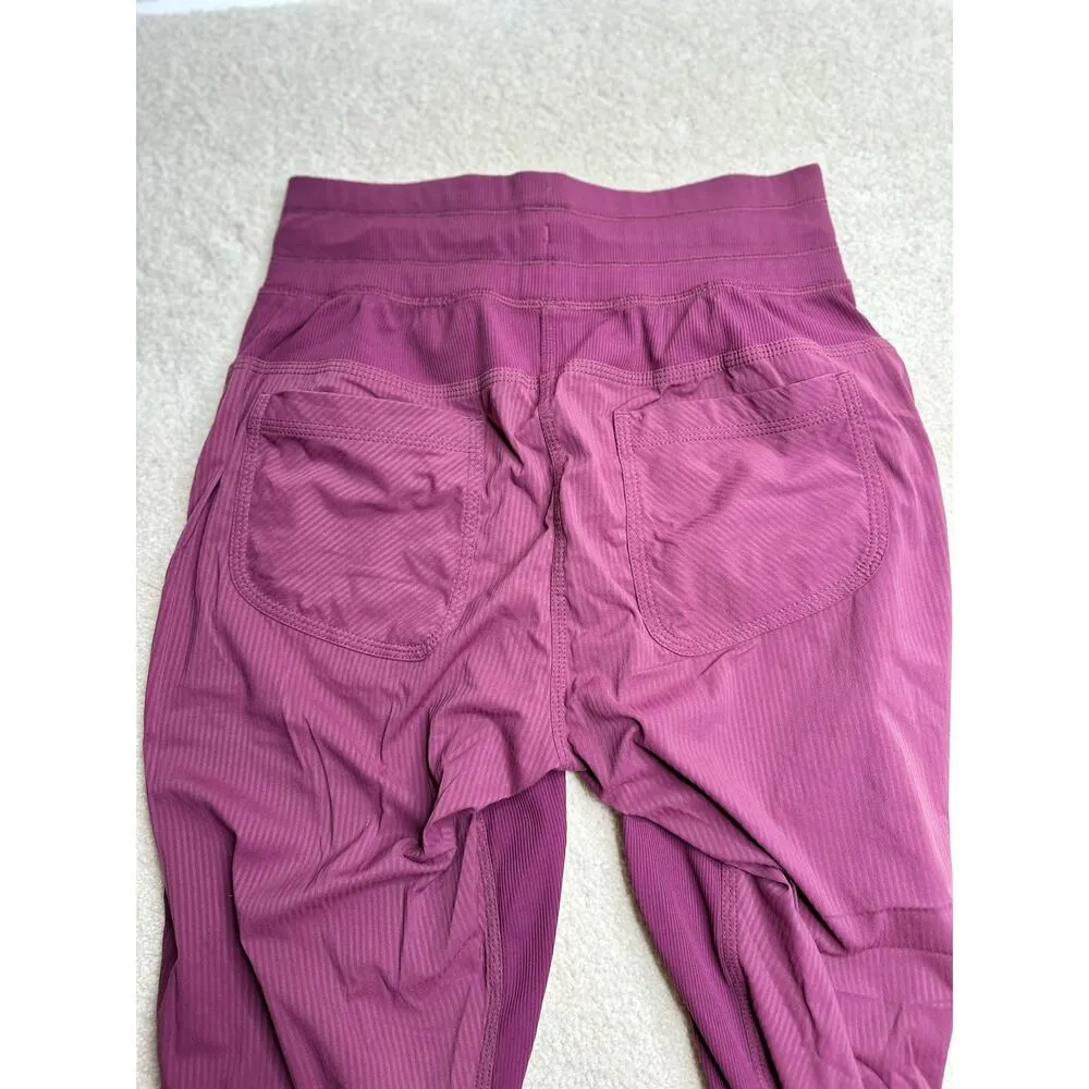 Lululemon:  Street To Studio Pant II *Unlined 28" Red Grape - Image 9