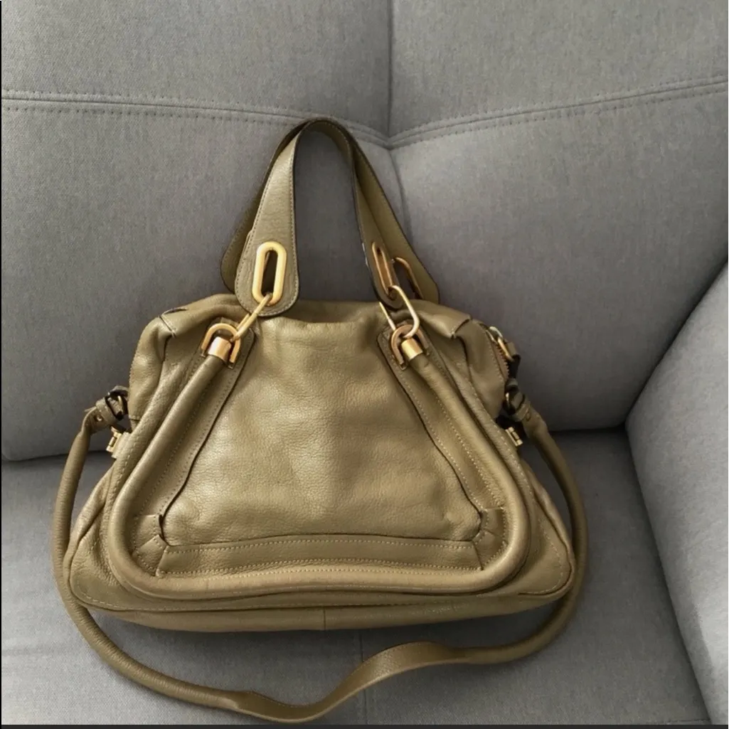 AUTHENTIC CHLOE PARATY leather bag 🌼🌼🌼 - Image 10