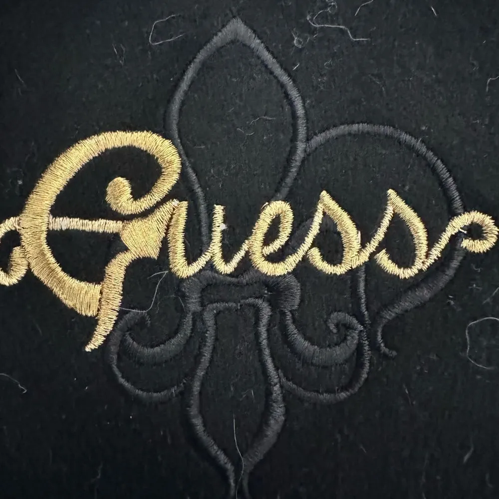 Guess SZ M long wool peacoat - vintage - Image 4