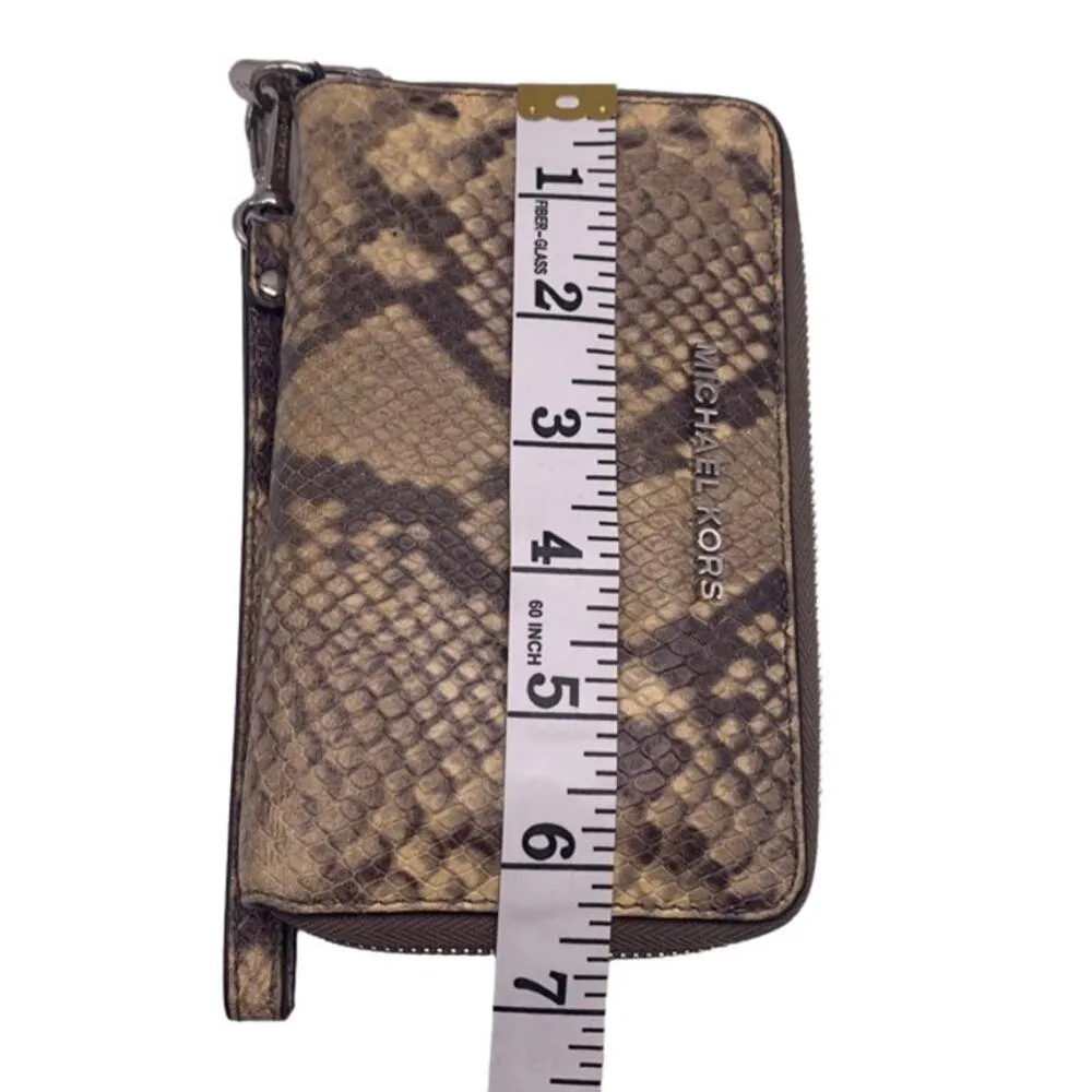 Michael Kors Animal Print Snake Print Wallet - Image 8