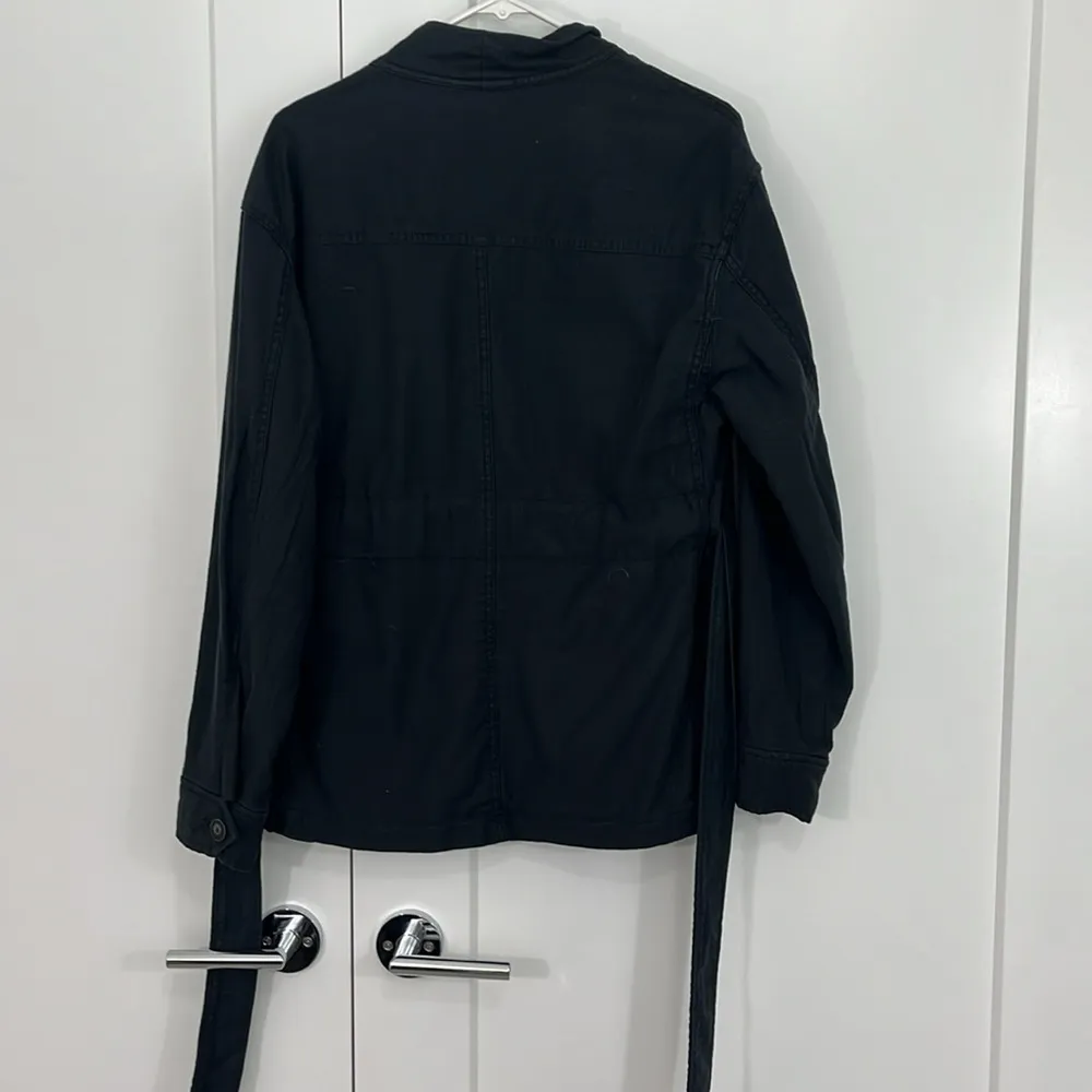 Free People XS Black Cargo Utility Jacket In Our Nature - Image 12