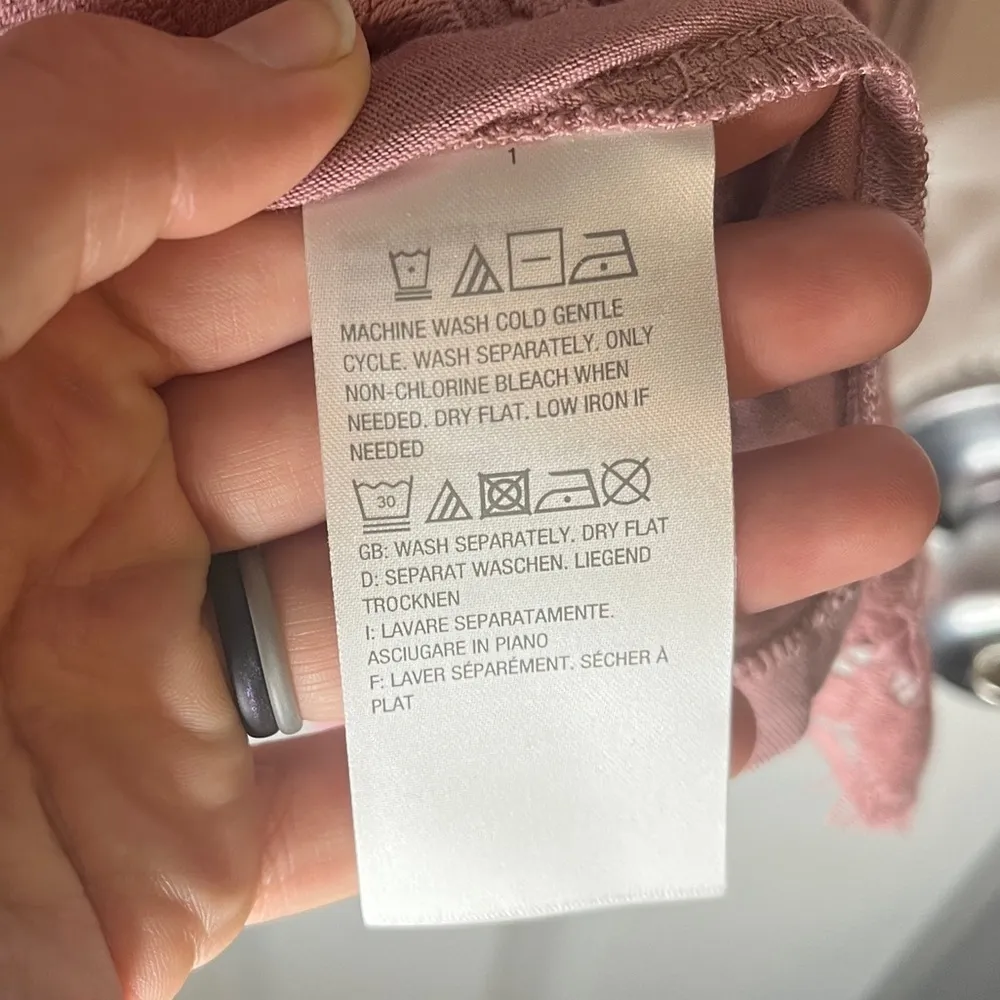 Lori Goldstein LOGO Lace & Lined Spaghetti Strap Top - Image 2