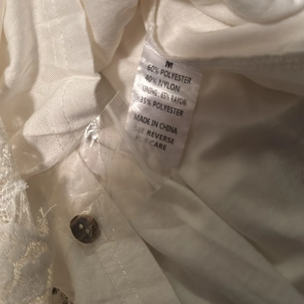 NWT Wishlist Apparel Ivory Lace‎ Party Hi-Low Dress Size M - Image 11