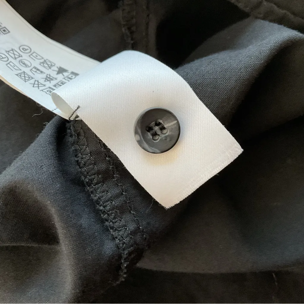 Zara Short‎ Sleeve Black Belted Shirtdress ZW Collection Size XXL - Image 6