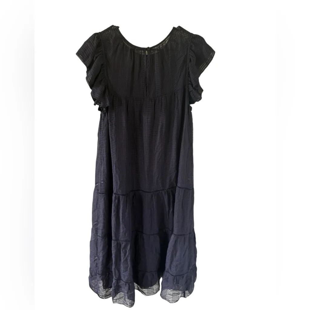 Marie Oliver Surie Tiered Flutter-Sleeve Maxi Dress - Image 7