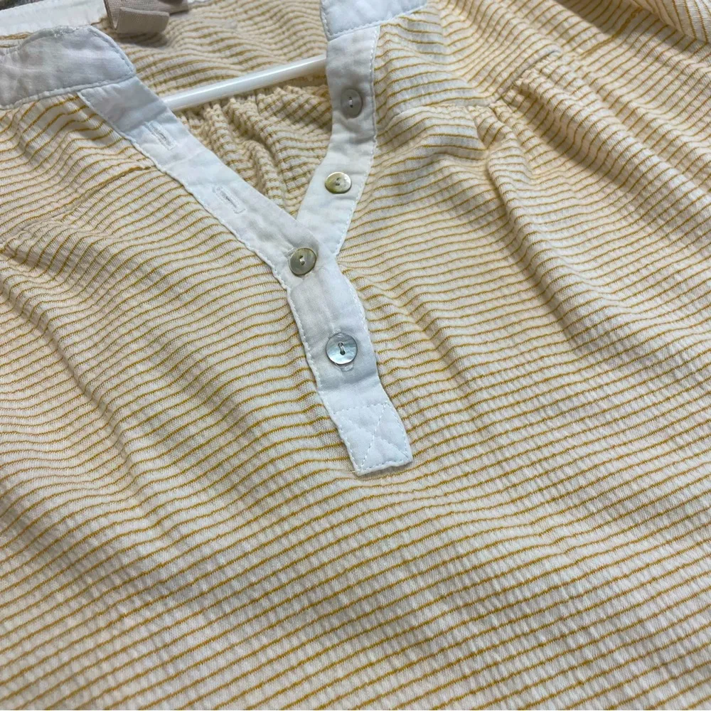 Anthropologie Dolan Ferry Striped Long Sleeve Henley Top - Image 7